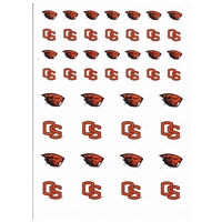 Oregon State Beavers Small Sticker Sheet - 2 Sheets