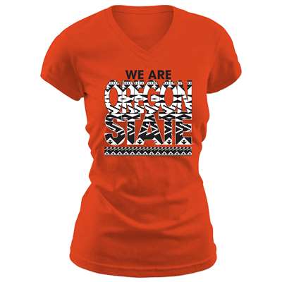 Oregon State Beavers Women's Essential V-Neck T-Shirt