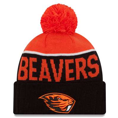 Oregon State Beavers New Era Sport Knit Pom Beanie