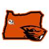 Oregon State Beavers Home State Decal