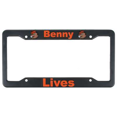 Oregon State Beavers Plastic License Plate Frame - Benny Lives