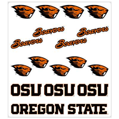 Oregon State Beavers Multi-Purpose Vinyl Sticker Sheet