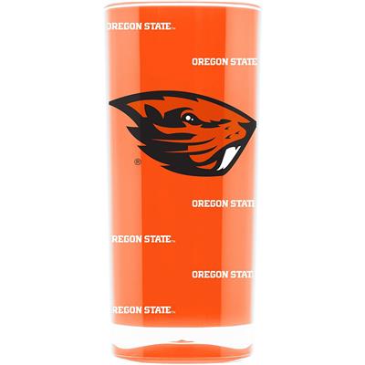 Oregon State Beavers Acrylic Square Tumbler Glass - 16 oz