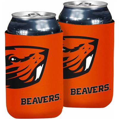 Oregon State Beavers Oversized Logo Flat Coozie