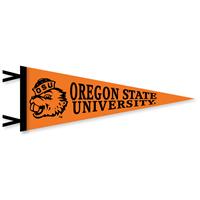 Oregon State Beavers Wool Felt Pennant - 9" x 24"