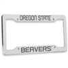 Oregon State Beavers Metal Chrome License Plate Fr