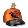 Oregon State Beavers Glass Christmas Ornament - Ba