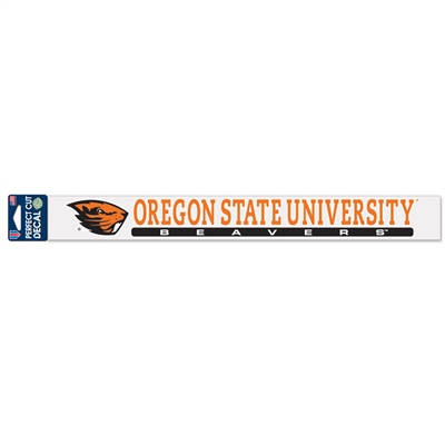 Oregon State Beavers Perfect-Cut Decal - 2" x 17"