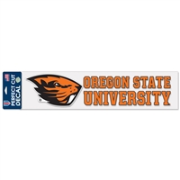 Oregon State Beavers Perfect Cut Decal Strip - 4" 