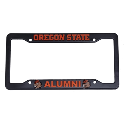 Oregon State Beavers Plastic License Plate Frame -