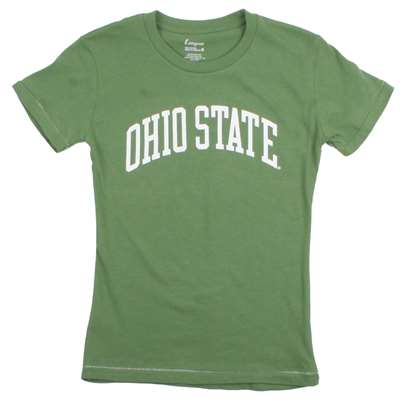 Ohio State T-shirt - Ladies By League - Field Green