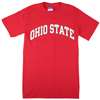 Ohio State T-shirt - Ohio State Arched - By Champion - Scarlet