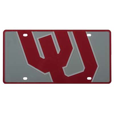 Oklahoma Sooners Full Color Mega Inlay License Plate