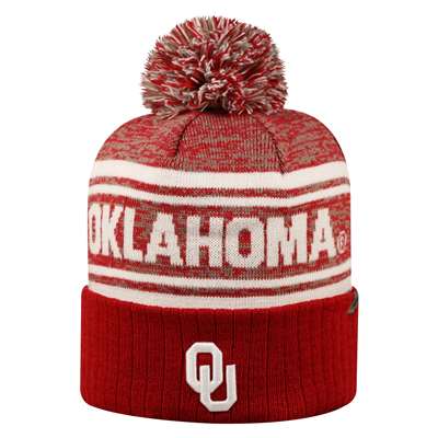 Oklahoma Sooners Top of the World Driven Pom Knit