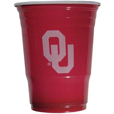 NCAA Ohio State Buckeyes Plastic Game Day Solo Cups (18 pack - 18 oz)