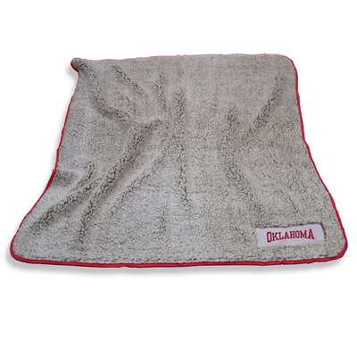 Oklahoma Sooners Frosty Fleece Blanket