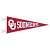 Oklahoma Sooners Wool Felt Pennant - 9" x 24"