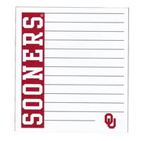 Oklahoma Sooners Memo Note Pad - 2 Pads - Alt Desi