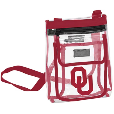 Oklahoma Sooners Gameday Clear Crossbody Bag - Cri