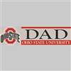 Ohio State Buckeyes Die Cut Decal Strip - Dad