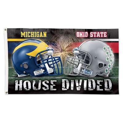 RIVALRY Ohio State vs. Michigan Name Gift House Divided