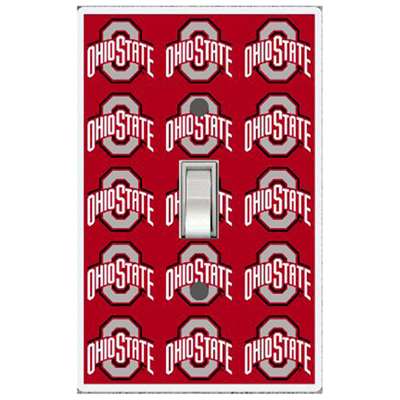 Ohio State Buckeyes Logo Light Switch Cover