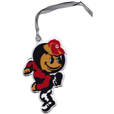 Ohio State Buckeyes Acrylic Flat Ornament