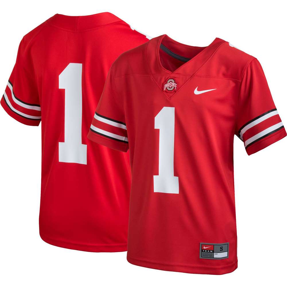 View Red Ohio State Football Uniforms Images