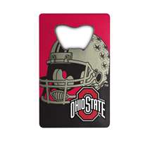 Ohio State Buckeyes Steel Credit Card Bottle Opener