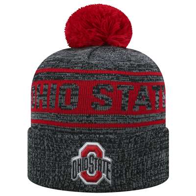 Ohio State Buckeyes Top of the World Sock It 2 Me Knit Beanie