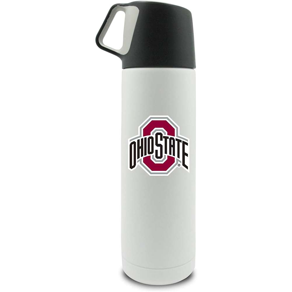 Duck House LSC418 NCAA Ohio State University 17 fl. oz. Stainless Steel Vacuum Insulated Bottle