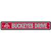 Ohio State Buckeyes Plastic Street Sign