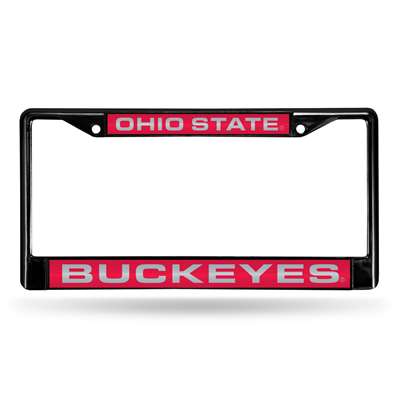 Ohio State Buckeyes Black License Plate Frame