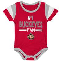 Ohio State Buckeyes Infant Boys Colosseum Paradise Onesie