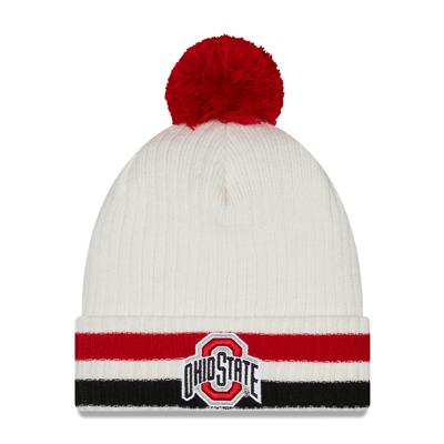 Ohio State Buckeyes New Era Retro Knit Beanie