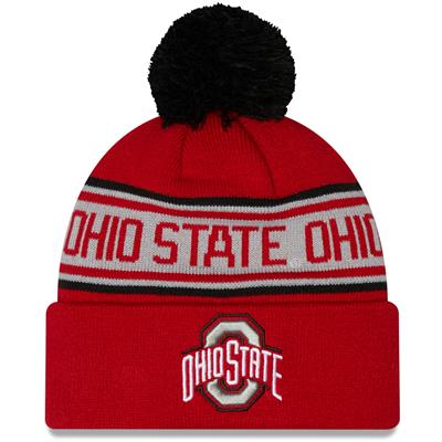 Ohio State Buckeyes Repeater Pom Knit Beanie