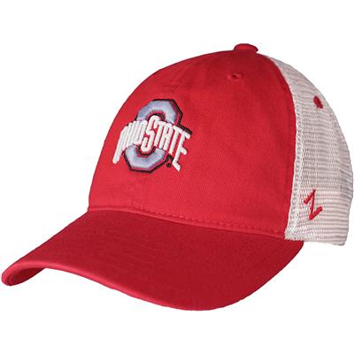 Ohio State Buckeyes Zephyr Campus Trucker Adjustab