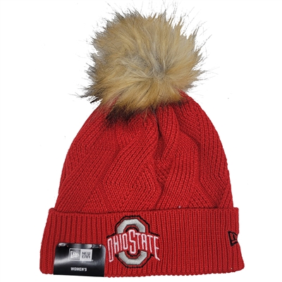 Ohio State Buckeyes New Era Womens Snowy Knit