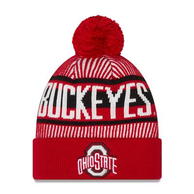 Ohio State Buckeyes New Era Striped Knit