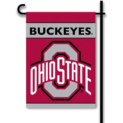 Ohio State Buckeyes 2-Sided Garden Flag