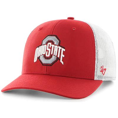 Ohio State Buckeyes 47 Brand Adjustable Trucker Ha