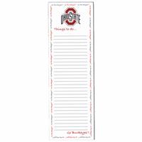 Ohio State Buckeyes Magnetic To Do List Pad