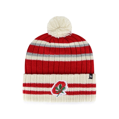 Ohio State Buckeyes 47 Brand Vintage Cuff Knit Beanie