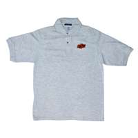 Oklahoma State Outerbanks Dark Ash Polo