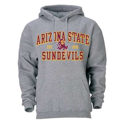 Arizona State Sun Devils Heritage Hoodie - Heather Grey