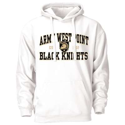 Army Black Knights Heritage Hoodie - White