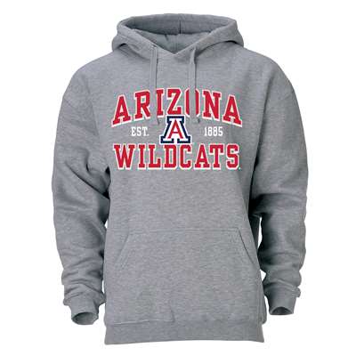 Arizona Wildcats Heritage Hoodie - Heather Grey