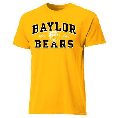 Baylor Bears Cotton Heritage T-Shirt - Gold