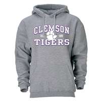 Clemson Tigers Heritage Hoodie - Heather Grey