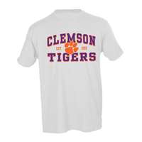 Clemson Tigers Cotton Heritage T-Shirt - White